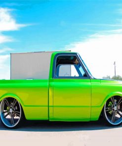 Cool Green Chevy Diamond Painting