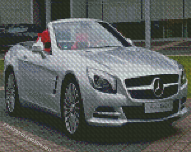 Cool Mercedes SL Diamond Paintings