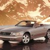 Cool Mercedes SL Car Diamond Paintings