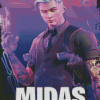 Cool Midas Fortnite Game Poster Diamond Paintings