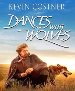 Dances With Wolves Poster Diamond Painting