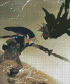 Dark Link Zelda Diamond Painting