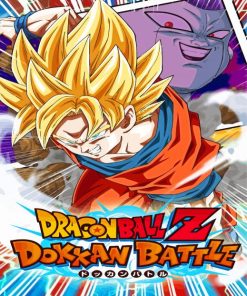 Dokkan Battle Poster Diamond Paintings