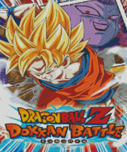 Dokkan Battle Poster Diamond Paintings