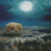 Elephant Moon Diamond Painting