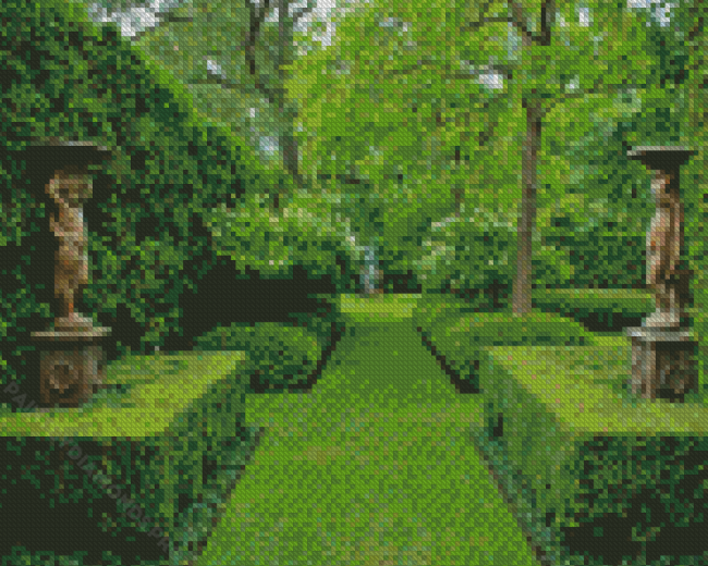 Formal Garden Diamond Painting