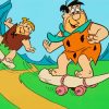 Fred Flintstone And Barney Rubble Diamond Painting