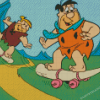 Fred Flintstone And Barney Rubble Diamond Painting