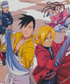 Full Metal Alchemist Brotherhood Anime Diamond Painting