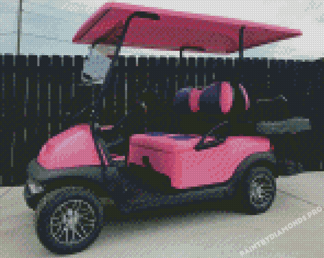 Golf Cart Diamond Paintings