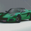 Green Lotus Elise Diamond Painting