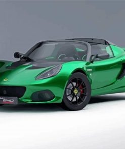 Green Lotus Elise Diamond Painting