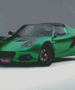 Green Lotus Elise Diamond Painting