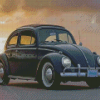 Grey Vw Bug Diamond Painting