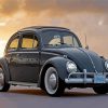 Grey Vw Bug Diamond Painting