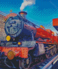 Harry Potter Hogwarts Train Diamond Painting