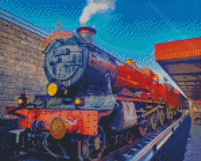 Harry Potter Hogwarts Train Diamond Painting