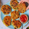 Hash Browns With Ketchup Diamond Paintings