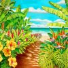 Hawiian Landscape Diamond Painting