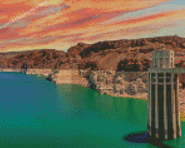 Hoover Dam Diamond Painting