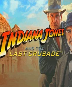 Indiana Jones And The Last Crusade Film Poster Diamond Paintings