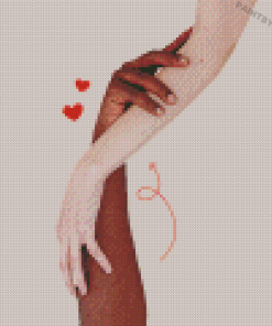 Interracial Love Diamond Paintings