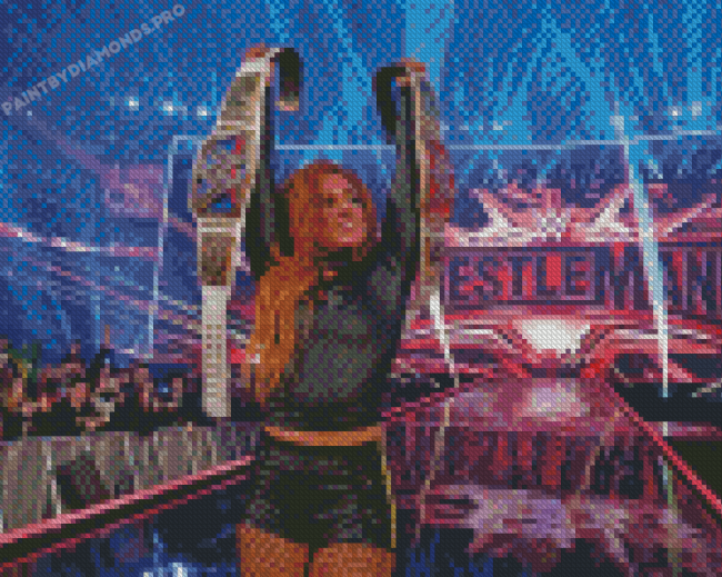 Irish Wrestler Becky Lynch Diamond Painting