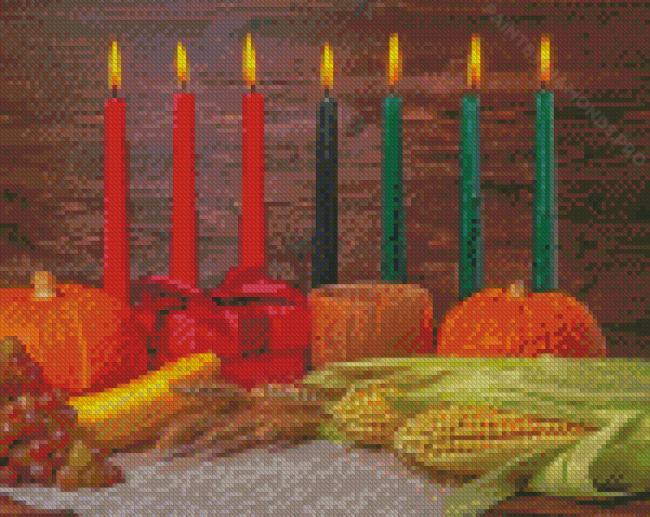 Kwanzaa Holiday Diamond Painting