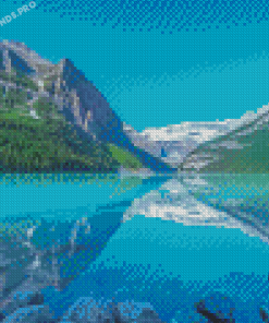 Lake Louise Canada Landscape Diamond Painting