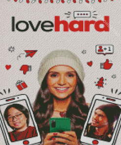 Love Hard Poster Diamond Painting