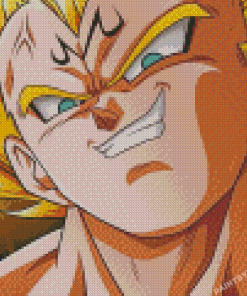 Majin Vegeta Diamond Painting