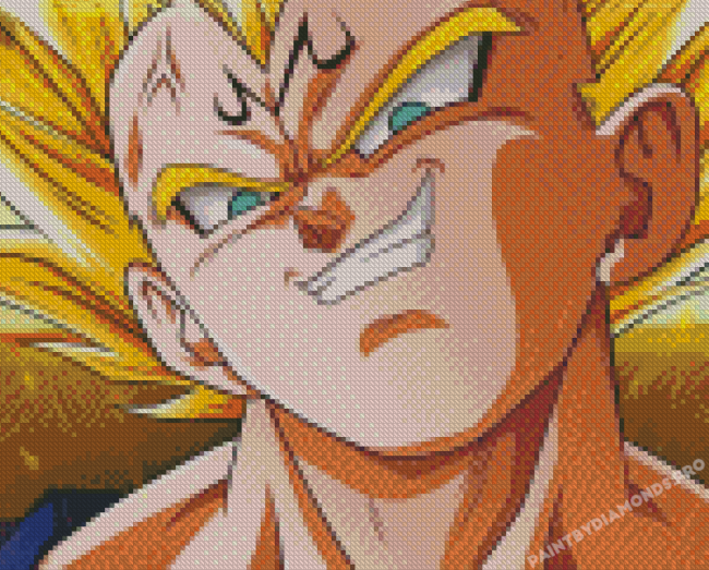 Majin Vegeta Diamond Painting