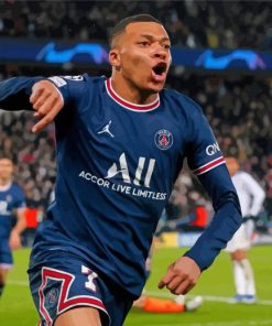 Mbappé Paris St Germain Diamond Painting