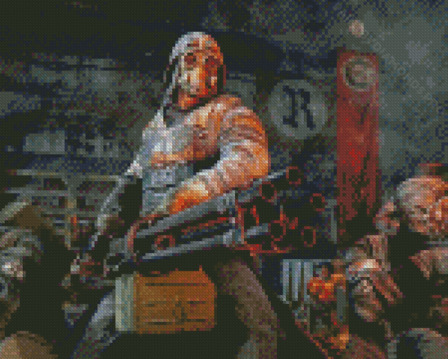 Metro 2033 Diamond Painting