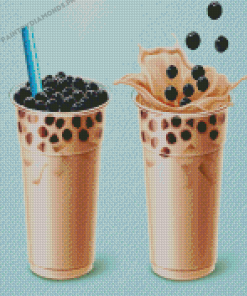 Milk Tea Diamond Paintings