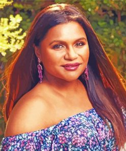 Mindy Kaling Diamond Paintings