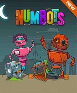 Numbots Game Poster Diamond Painting