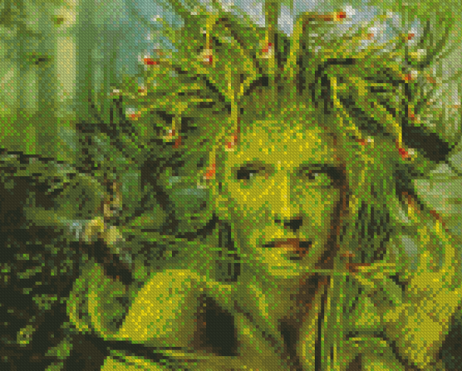 Nymph Dryad Diamond Painting