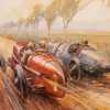 Old Race Cars Art Diamond Painting