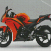 Orange Honda CB300R Diamond Paintings