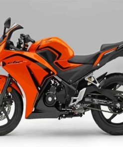 Orange Honda CB300R Diamond Paintings