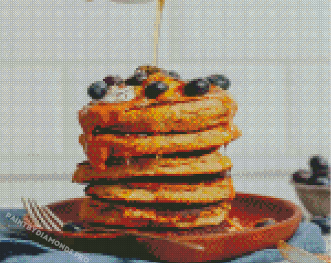 Pancakes Diamond Paintings