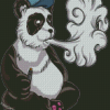 Panda Bear Animal Smoking Diamond Painting