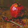 Pomegranate Still Life Photography Diamond Paintings