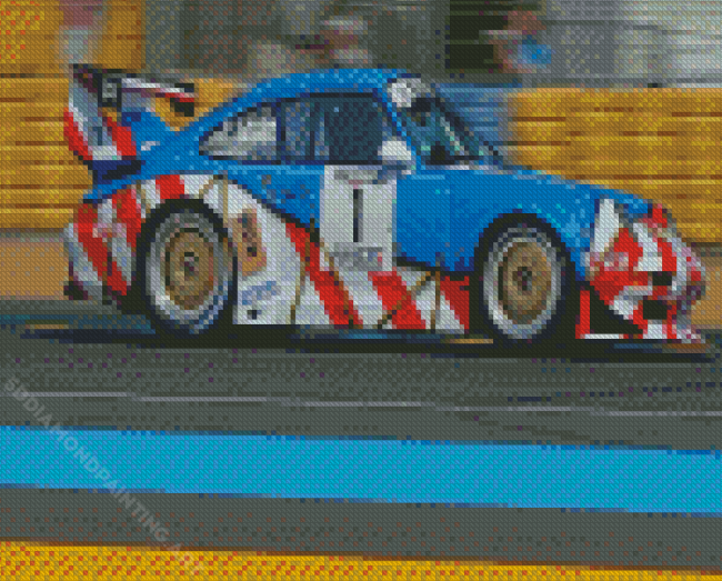 Porsche Gtr2 Diamond Painting