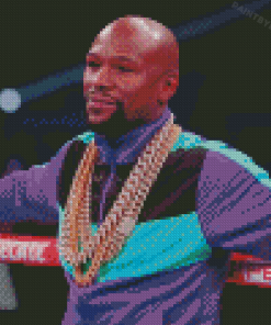 Professional Boxer Floyd Mayweather Diamond Painting