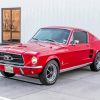 Red 67 Mustang Fastback Diamond Paintings