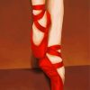 Red Ballet Shoes Diamond Paintings