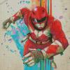 Red Ranger Art Diamond Paintings