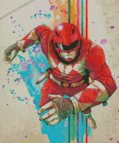 Red Ranger Art Diamond Paintings